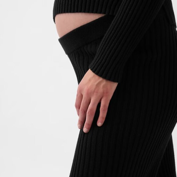 GAP Maternity Ribbed Sweater + Pants (set) - Picture 3 of 6